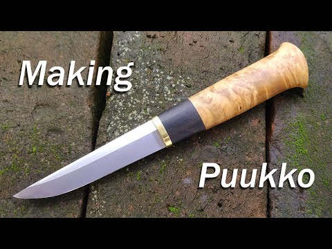 Making Puukko Knife