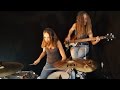Billie Jean Michael Jackson Drum Bass Cover By Milena And Sina