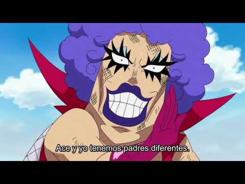 LUFFY LE DICE A IVANKOV QUE ACE ES HIJO DE ROGER
