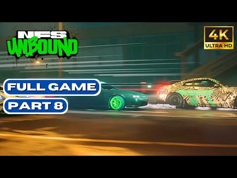 Need for Speed Unbound Gameplay Walkthrough Part 8 FULL GAME [4K 60FPS] - No Commentary