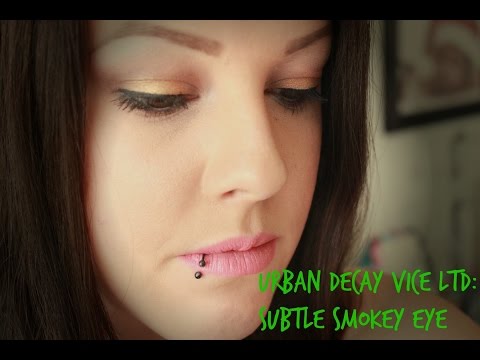 Subtle and Warm Smokey Eye feat. Urban Decay Vice LTD