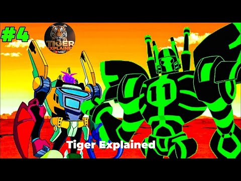Super Robots Fight Ben 10 Omniverse Season 4 Episode 4 | Explained in Hindi \ Urdu | Tiger Explained