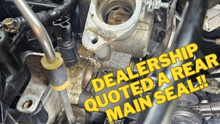 Ford Focus oil leak expensive misdiagnosis!!