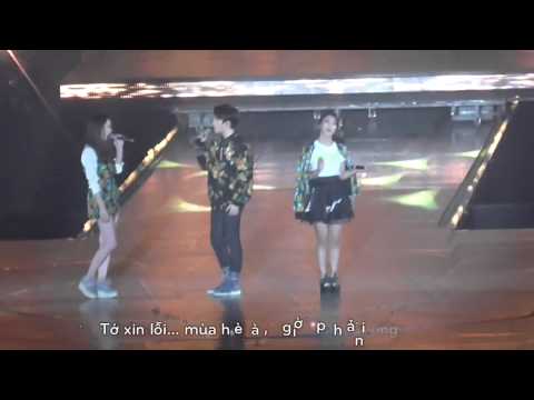 [Vietsub] 131224 Goodbye Summer - f(x) ft. D.O. SM Town WEEK