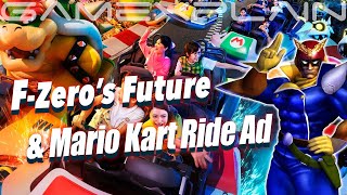 F-Zero GX Producer On Future of the Series + Mario Kart Ride Ad Revealed for Nintendo World!