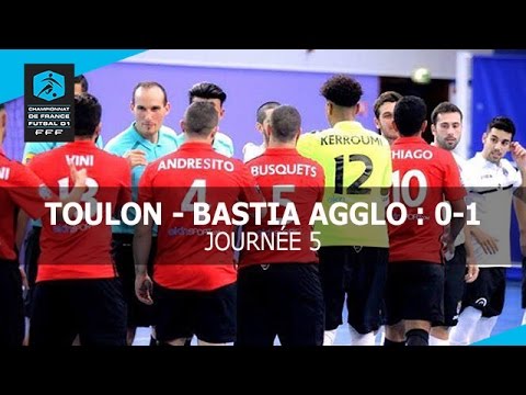 J5 : Toulon Elite - Bastia Agglo (0-1)