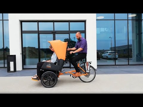 Rikscha Transportfahrrad Chat Van Raam