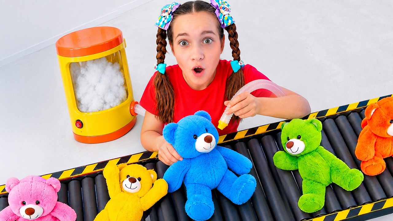 Sofia opens a magical toy factory
