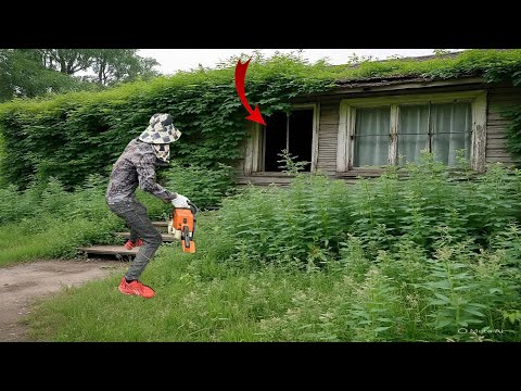FULL Clean House With Strange Sounds Creepy Plants Wash Floors And Yard