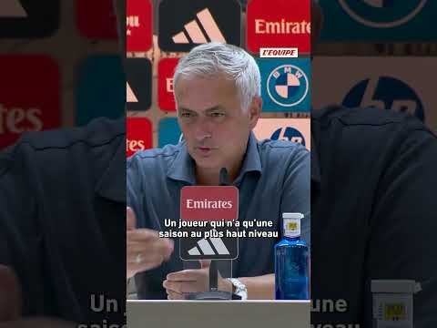 😤 José Mourinho appelle à la patience avec Yan Diomandé #realmadrid #mourinho #diomande