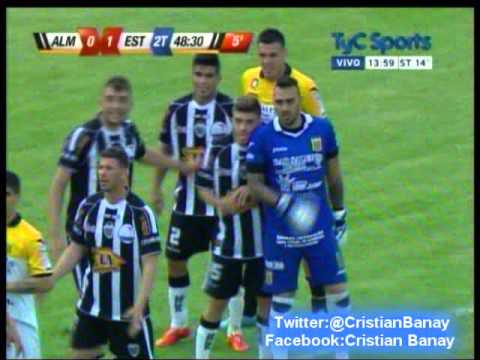 Almirante Brown 0 Estudiantes BA 1 (Relato Matias Palacios) Primera B Metro 2015