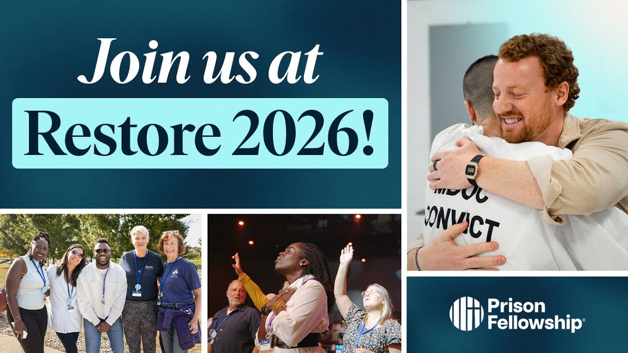 Promotional image for Prison Fellowship's Restore 2026 Conference