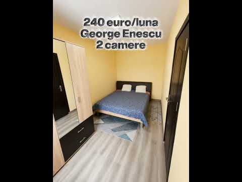 Apartament 2 camere de inchiriat etaj 2 George Enescu in apropiere de Vivo Mall si Universitatea Tehnica — Video