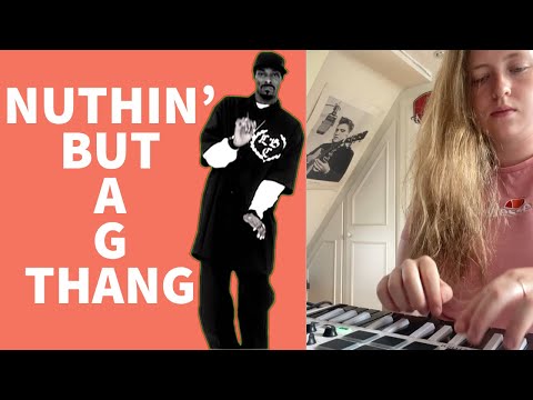 Remaking ‘Nuthin’ But a G Thang’ by Dr. Dre and Snoop Dogg AKAI MPK Mini MIDI Cover #shorts