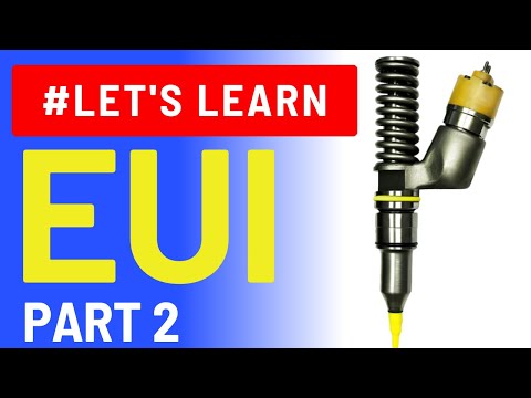 EUI Electronic Unit Injector Component Operation part 2