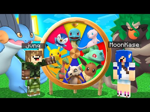 ROLETA POKEMON QUAL VAI SER O BIOMA? | MINECRAFT PIXELMON