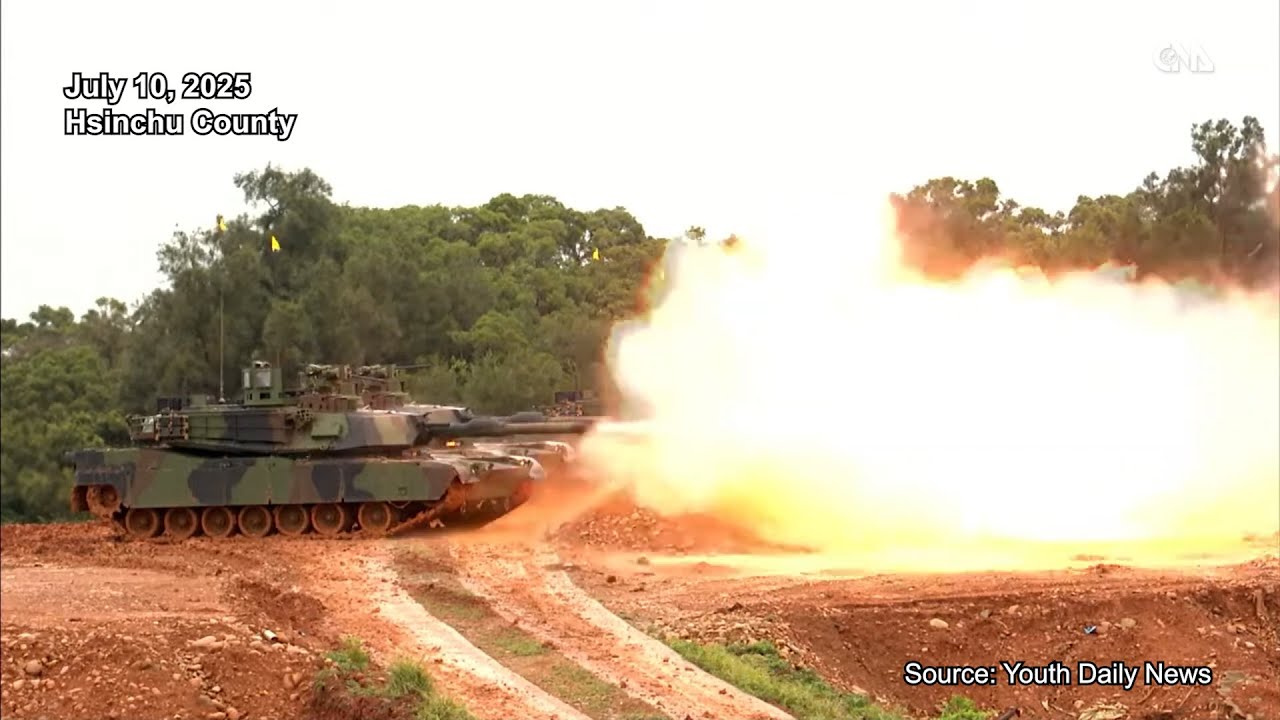 Taiwan’s M1A2T tanks hit every target in Han Kuang drills