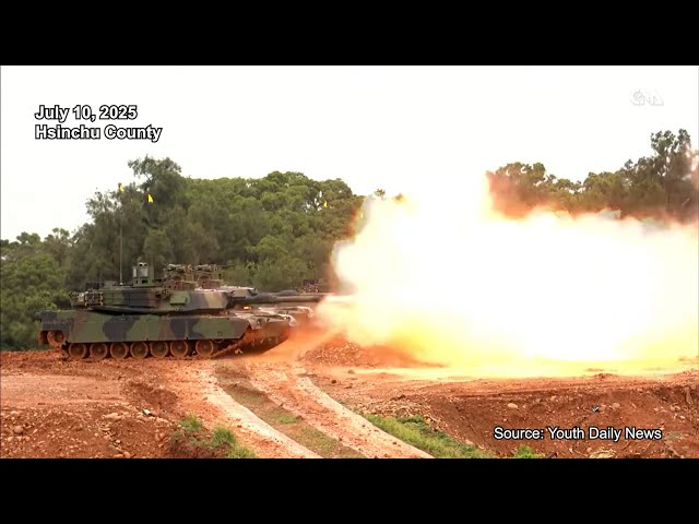 Taiwan’s M1A2T tanks hit every target in Han Kuang drills