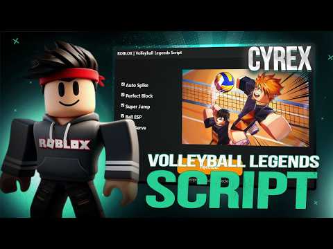 Roblox Volleyball Legends Script | Hitbox, Esp, Auto Bump, Auto SPIN, (Mobile & PC) | UPDATE