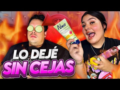 I LEFT HIM WITHOUT EYEBROWS FOR BEING TOO SMART 😈 He deserved it!