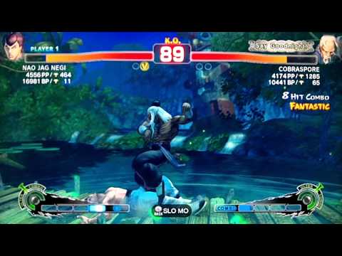 SSF4 AE:2012 NAO JAG NEGI (Fei Long) vs COBRASPORE (Gen)