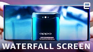 Oppo&#039;s waterfall screen eliminates side bezels