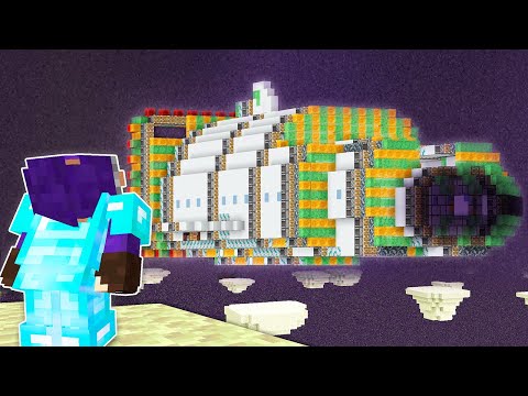 CONSTRUÍ UNA NAVE ESPACIAL QUE VUELA EN MINECRAFT