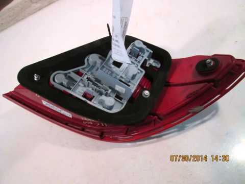 2011 Mercedes C300 Tail Light / Rear Lamp LR GOOD SHAPE 204TYPE - mbiparts.com Used OEM Merce... OEM