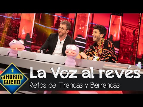 Sebastián Yatra se atreve con 'La Voz, al revés' - El Hormiguero