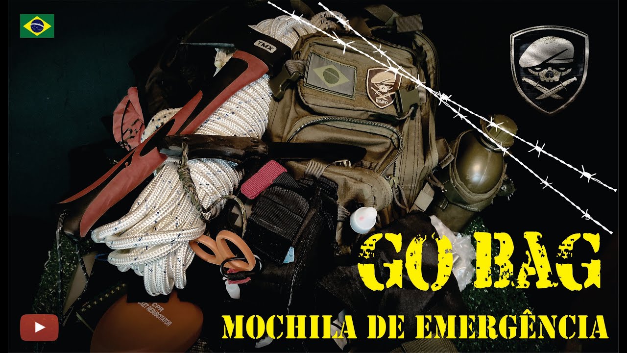 GO BAG - Mochila de Emergência