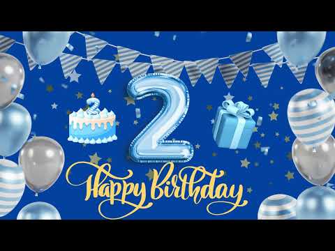 1 HOUR Happy 2nd Birthday Background Happy Birthday Party Music