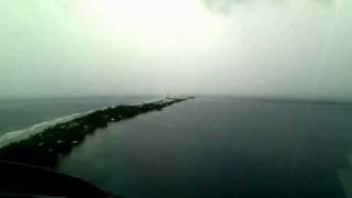 preview picture of video 'Landing in Majuro, Marshall Islands, South Pacific'