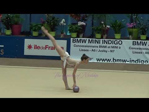 Bianka GAIK (BEL) ball - 2019 Corbeil junior AA