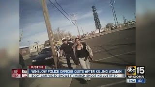 Winslow officer resigns 7 months after shooting