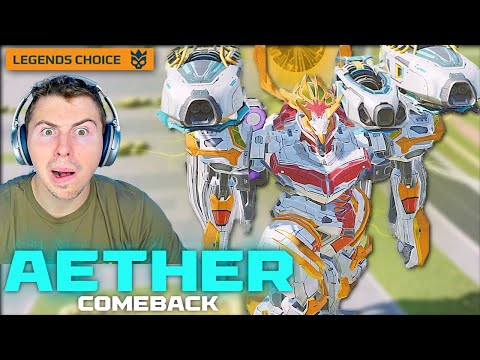 Players Told Me The Aether Is VERY Underrated Right Now... Meta Tier Aether | War Robots