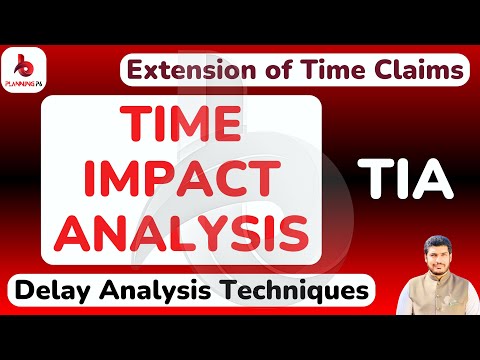 #Primavera_P6 How to do delay analysis by using Time Impact Analysis Technique | Methodology for TIA