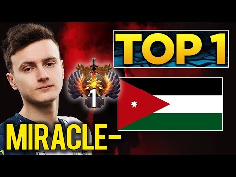 MIRACLE- BACK TO TOP 1 MMR IN THE WORLD! TOP 1 RANK IN EUROPE DOTA 2