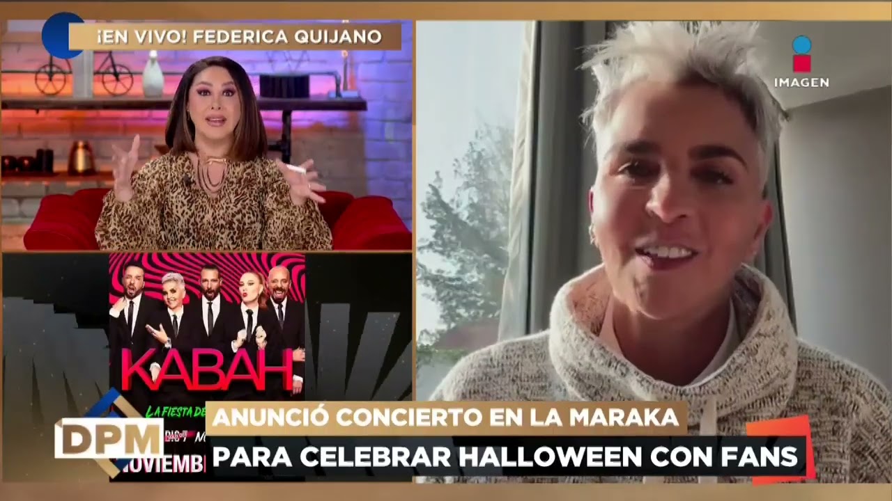 Federica Quijano reacciona a COMPROMISO de Apio y ACLARA por qué no estará con KABAH en concierto