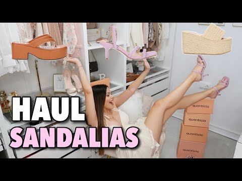 ¡SÚPER HAUL SANDALIAS VERANO 2021! MUCHOS PARES + 4 GANADORAS (Quanticlo) | Bstyle