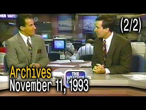 The Weather Channel Archives - November 11, 1993 - 8am - 10am (2/2)