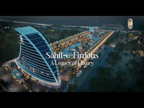 Discover Sahil-e-Firdous: Karachi’s Ultra-Luxury Beachfront Villas & Resort Living 🌴