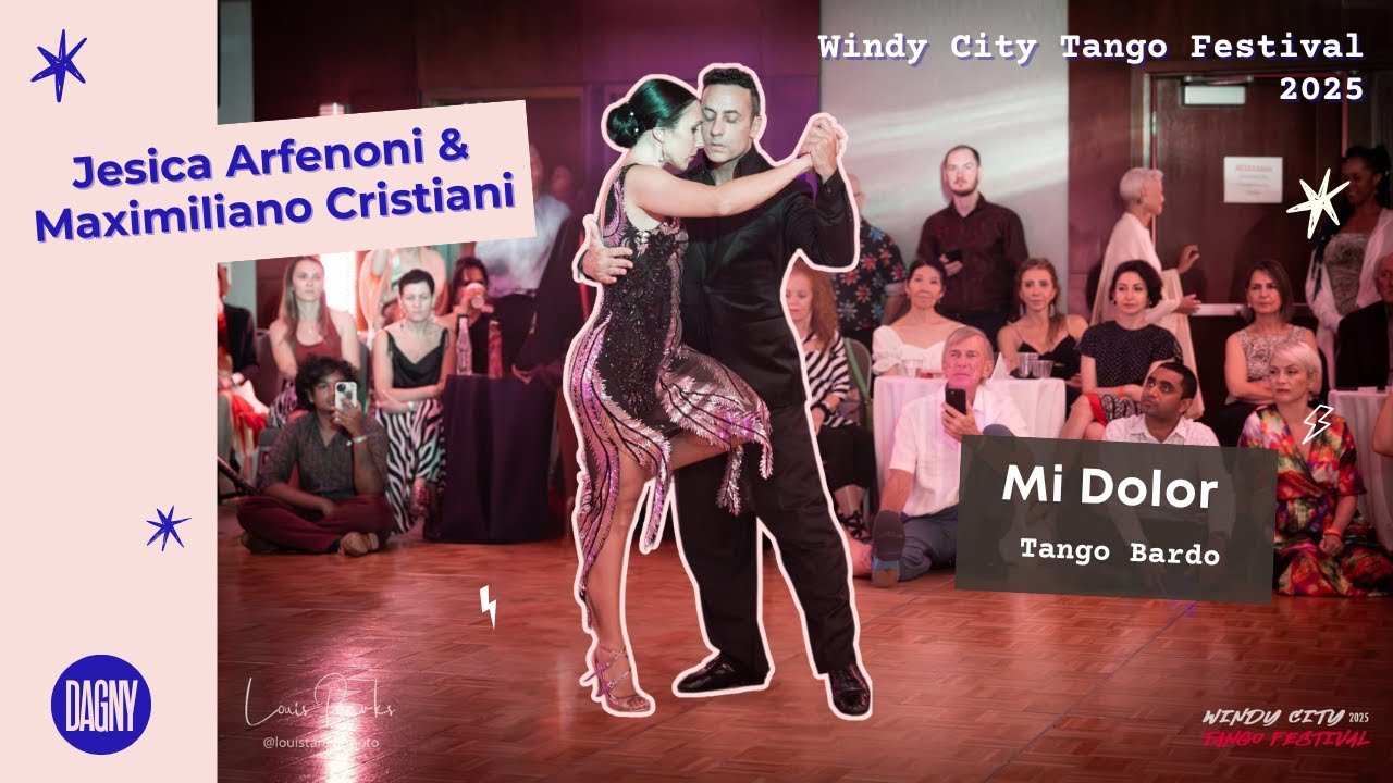 Video thumbnail for Jesica Arfenoni & Maximiliano Cristiani tango to "Mi Dolor" by Tango Bardo at Windy City Fest 2025