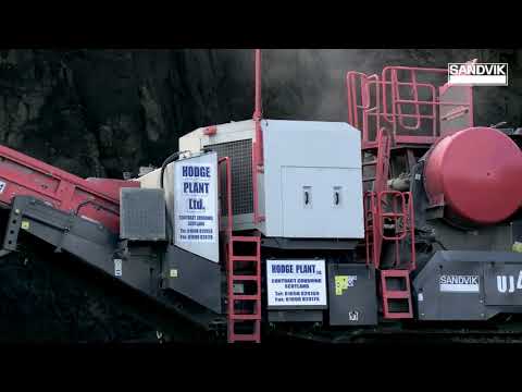 Sandvik U-440i Range mobile jaw and cone crushers overview video