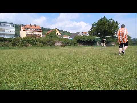 Volltreffer! Voll in die Fresse!