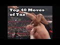 Top 40 Moves Of Taz