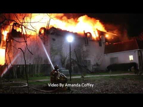 Medford Fire Department Apartment Complex Fire April 21-22, 2016