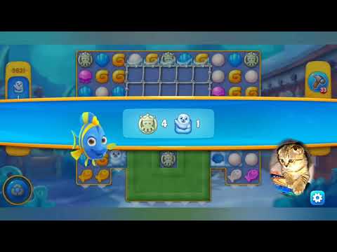 Fishdom 2022, no Boosters,  9631  level  -  прохождение без бустеров,  9631  уровень.