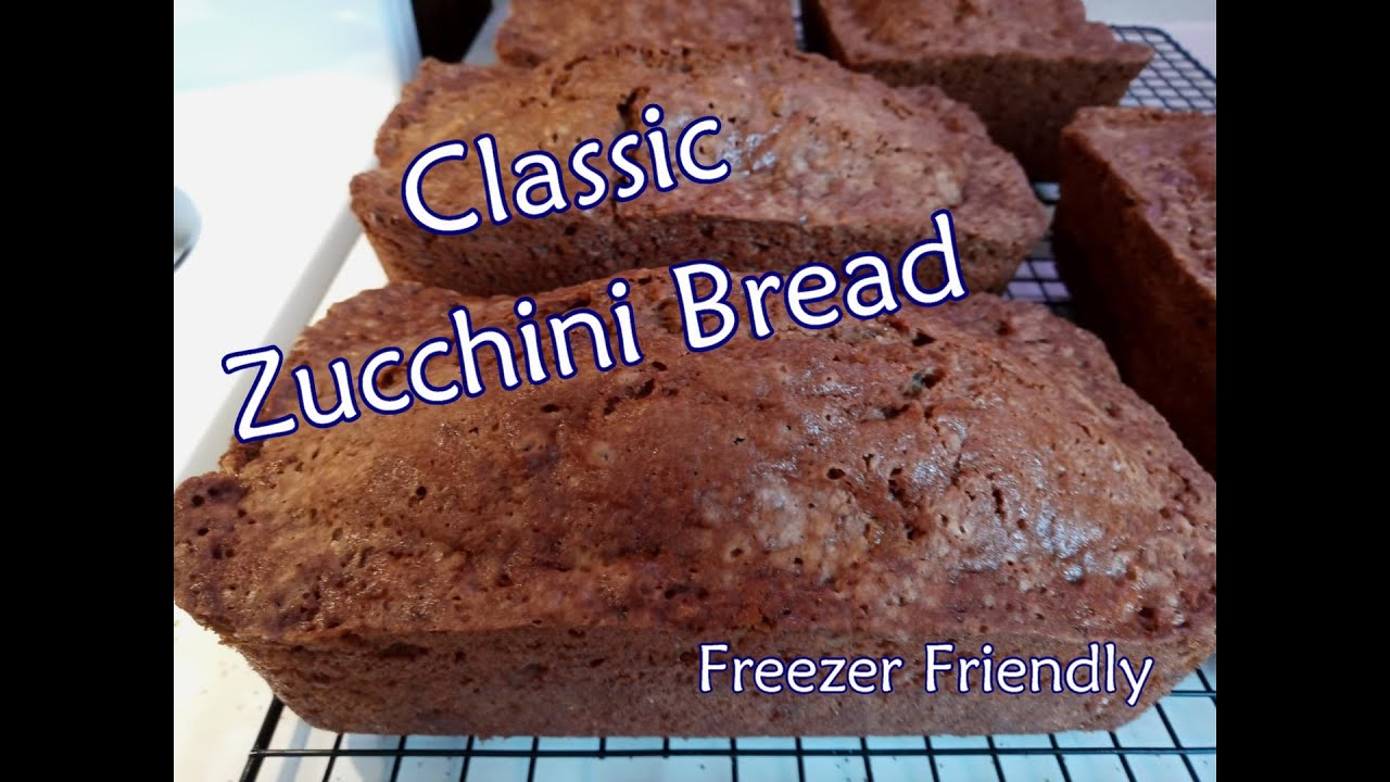 Classic Zucchini Bread | Freezer Friendly