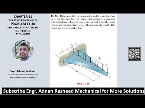 11-38 Design of beam and shaft| Mechanics of Materials RC Hibbeler
