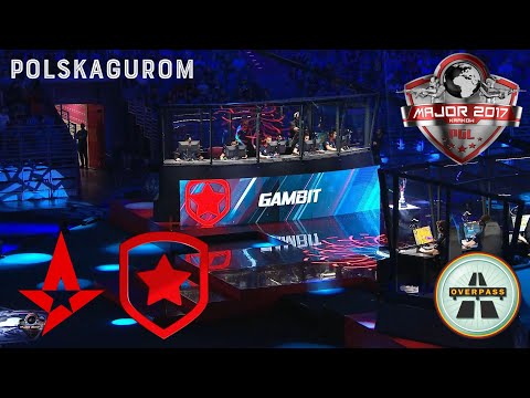 Astralis vs Gambit | Map 1 (OVERPASS) | PGL Major Kraków 2017 | Quarter-Final | BO3 | 1080p60fps